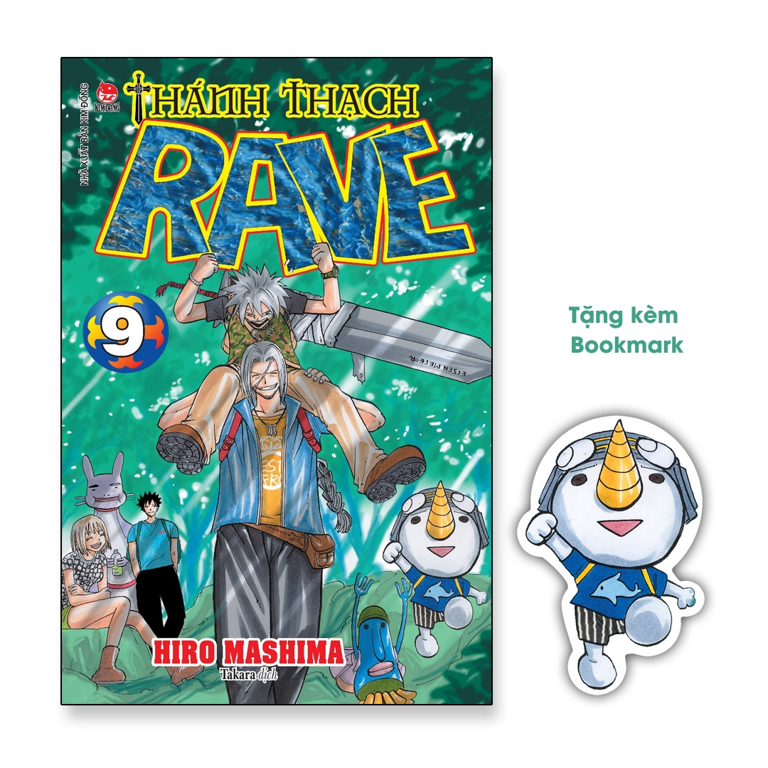 bộ thánh thạch rave - tập 9 - tặng kèm bookmark plue - Ảnh 2