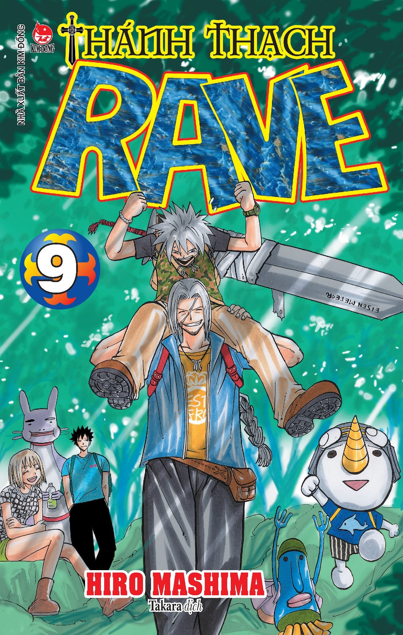 bộ thánh thạch rave - tập 9 - tặng kèm bookmark plue - Ảnh 3