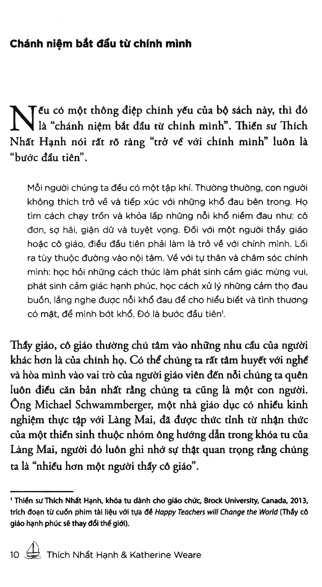 bộ thầy cô giáo hạnh phúc sẽ thay đổi thế giới - tập 2 - đi như một dòng sông (tái bản 2021) - Ảnh 5