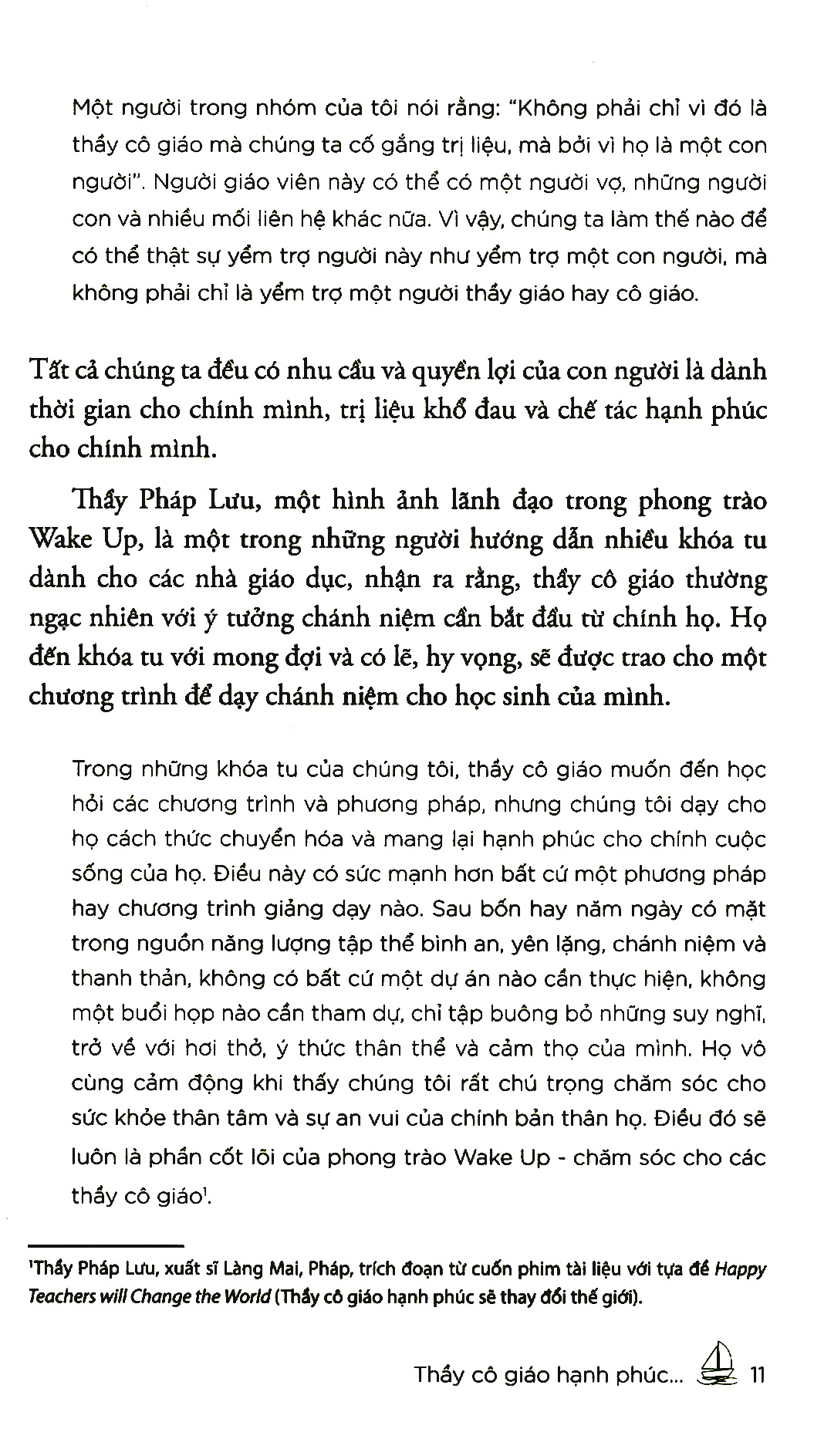bộ thầy cô giáo hạnh phúc sẽ thay đổi thế giới - tập 2 - đi như một dòng sông (tái bản 2021) - Ảnh 6