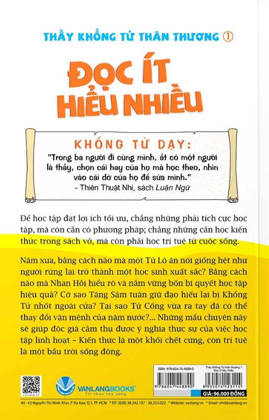 bộ thầy khổng tử thân thương 1 - đọc ít hiểu nhiều (tái bản) - Ảnh 7