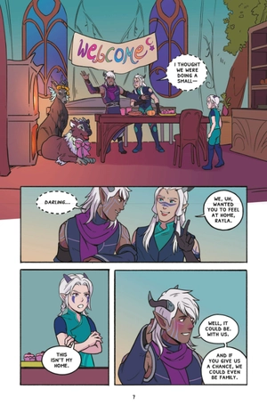 bộ the dragon prince #2: bloodmoon huntress: a graphic novel - Ảnh 10