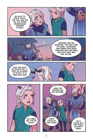 bộ the dragon prince #2: bloodmoon huntress: a graphic novel - Ảnh 6