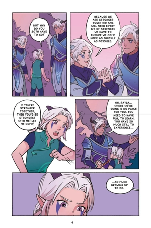 bộ the dragon prince #2: bloodmoon huntress: a graphic novel - Ảnh 7