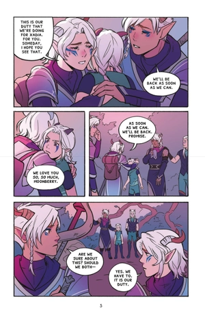 bộ the dragon prince #2: bloodmoon huntress: a graphic novel - Ảnh 8