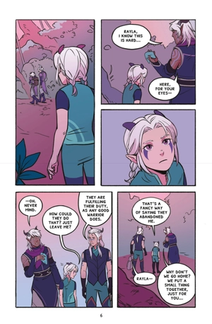 bộ the dragon prince #2: bloodmoon huntress: a graphic novel - Ảnh 9