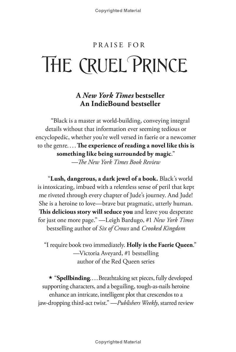 Bộ The Folk Of The Air 1: The Cruel Prince - Ảnh 3