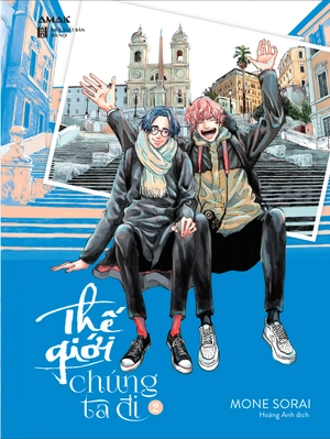 bộ thế giới chúng ta đi - tập 2 - tặng kèm bookmark + 2 polaroid hai măt + sticker - Ảnh 2