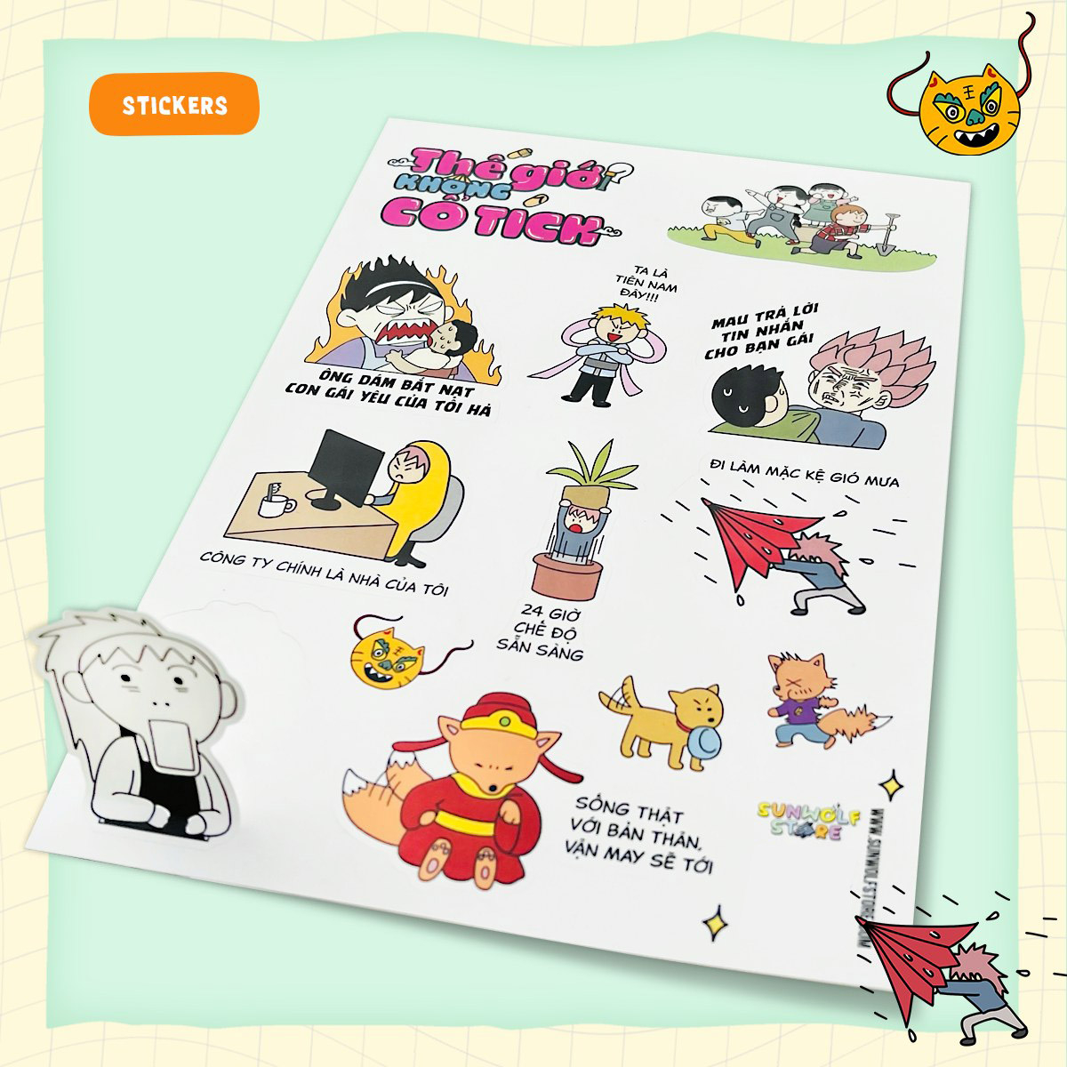 Bộ Thế Giới Không Cổ Tích - Tập 2 - Bản Đặc Biệt - Tặng Kèm Postcard Màu Nước + Móc Khóa Thần Cáo + Sticker - Ảnh 5