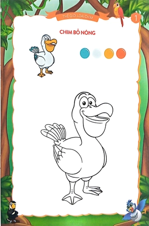 bộ thế giới loài chim - tớ muốn làm họa sĩ - Ảnh 2