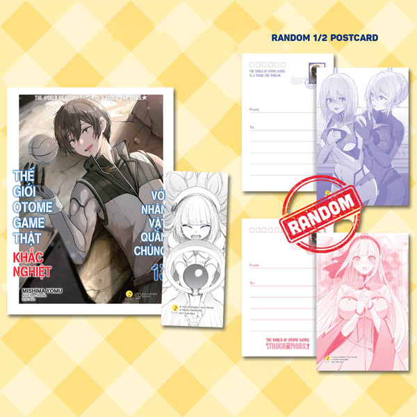 Bộ Thế Giới Otome Game Thật Khắc Nghiệt Với Nhân Vật Quần Chúng - Tập 13 - Tặng Kèm Bookmark + Posrcard Random 1 Trong 2 Mẫu