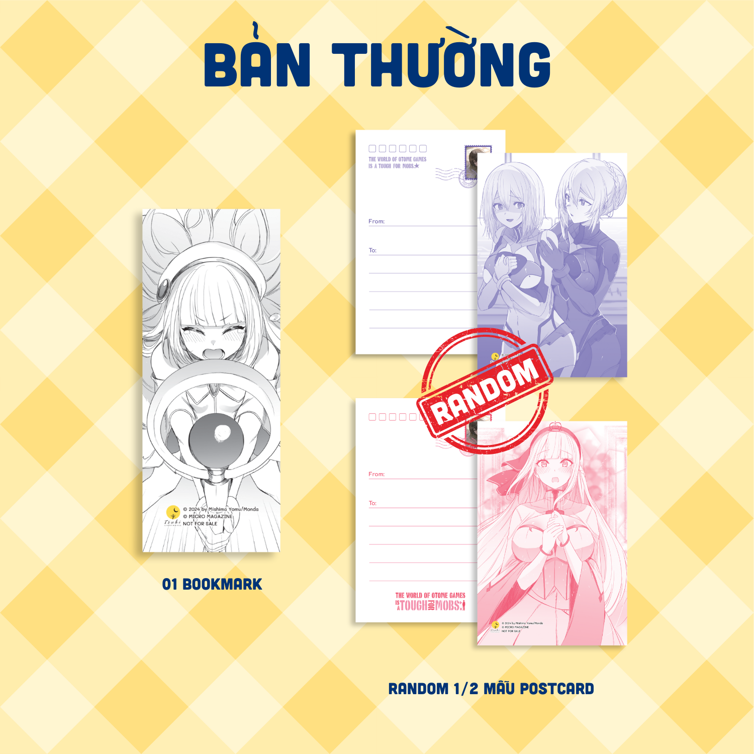 Bộ Thế Giới Otome Game Thật Khắc Nghiệt Với Nhân Vật Quần Chúng - Tập 13 - Tặng Kèm Bookmark + Posrcard Random 1 Trong 2 Mẫu - Ảnh 3