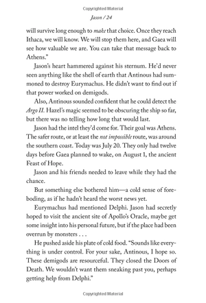 bộ the heroes of olympus 5: the blood of olympus - Ảnh 19