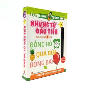 bộ thẻ học thông minh - những từ đầu tiên - Ảnh 3