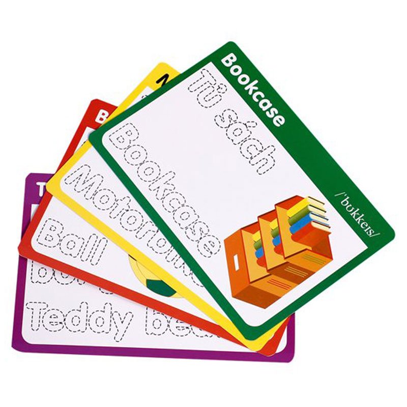 bộ thẻ học tiếng anh - đồ chơi - Ảnh 3