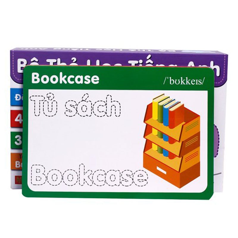 bộ thẻ học tiếng anh - đồ chơi - Ảnh 4
