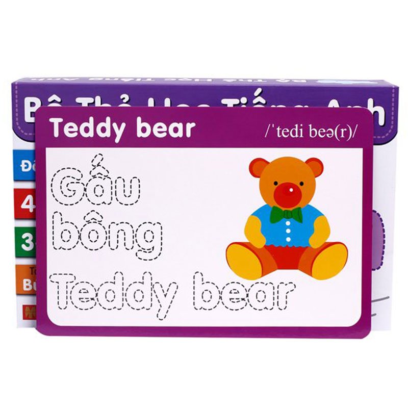 bộ thẻ học tiếng anh - đồ chơi - Ảnh 6
