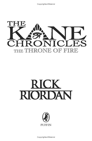 bộ the kane chronicles 2: the throne of fire - Ảnh 3