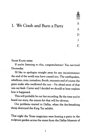 bộ the kane chronicles 3: the serpent's shadow - Ảnh 3