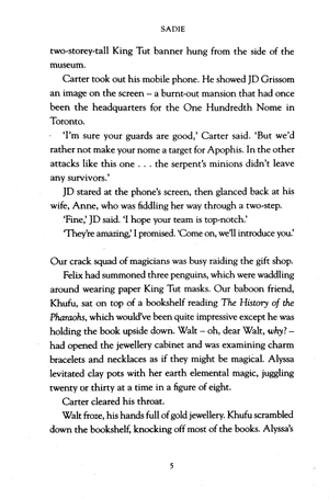 bộ the kane chronicles 3: the serpent's shadow - Ảnh 7