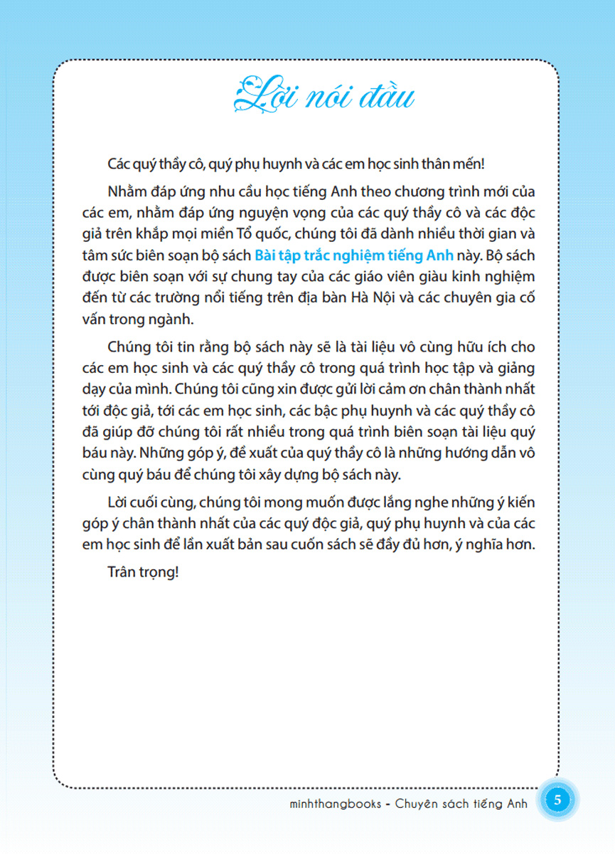 bộ the langmaster - bài tập trắc nghiệm tiếng anh lớp 6 tập 2 - có đáp án (tái bản 2020) - Ảnh 5