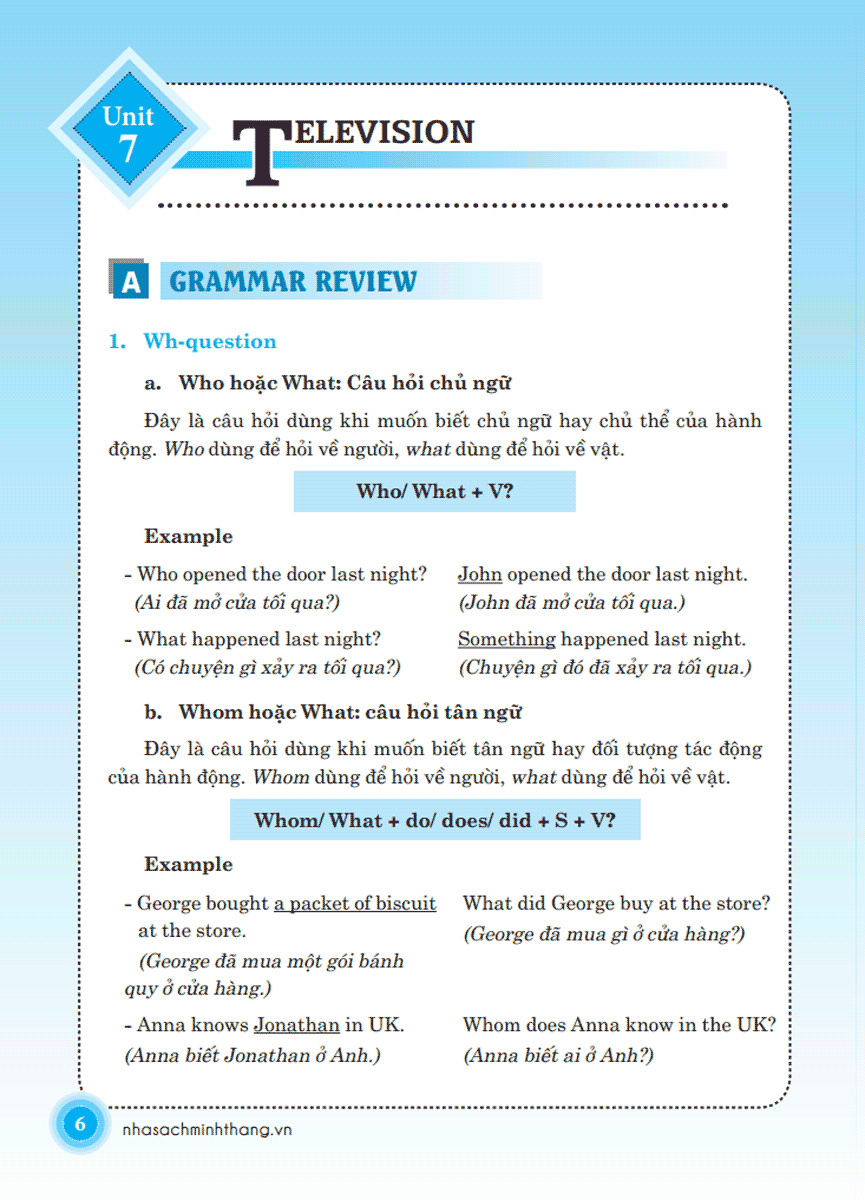 bộ the langmaster - bài tập trắc nghiệm tiếng anh lớp 6 tập 2 - có đáp án (tái bản 2020) - Ảnh 6