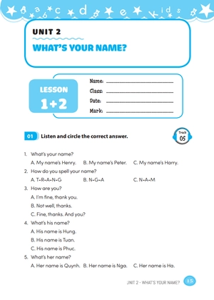 bộ the langmaster - bộ đề kiểm tra tiếng anh lớp 3 tập 1 - có đáp án (tái bản 2021) - Ảnh 15