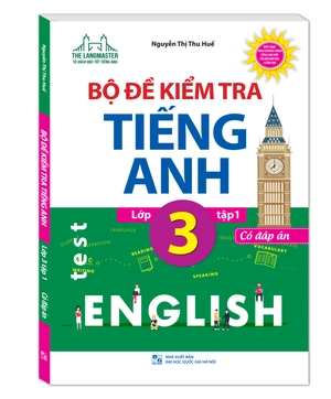 bộ the langmaster - bộ đề kiểm tra tiếng anh lớp 3 tập 1 - có đáp án (tái bản 2021) - Ảnh 3