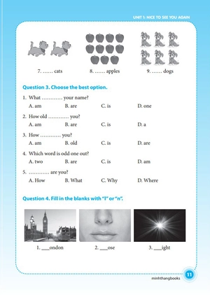 bộ the langmaster - chinh phục ngữ pháp và bài tập tiếng anh lớp 4 - tập 1 (tái bản) - Ảnh 9