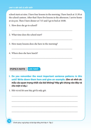 bộ the langmaster - chinh phục ngữ pháp và bài tập tiếng anh lớp 4 - tập 2 (tái bản 2021) - Ảnh 13