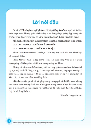 bộ the langmaster - chinh phục ngữ pháp và bài tập tiếng anh lớp 4 - tập 2 (tái bản 2021) - Ảnh 3