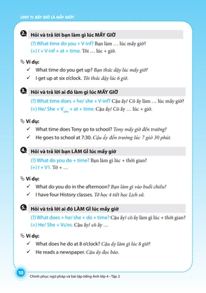 bộ the langmaster - chinh phục ngữ pháp và bài tập tiếng anh lớp 4 - tập 2 (tái bản 2021) - Ảnh 9