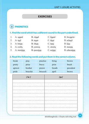 bộ the langmaster - chinh phục ngữ pháp và bài tập tiếng anh lớp 8 - tập 1 (tái bản 2021) - Ảnh 6