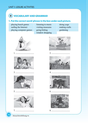 bộ the langmaster - chinh phục ngữ pháp và bài tập tiếng anh lớp 8 - tập 1 (tái bản 2021) - Ảnh 7