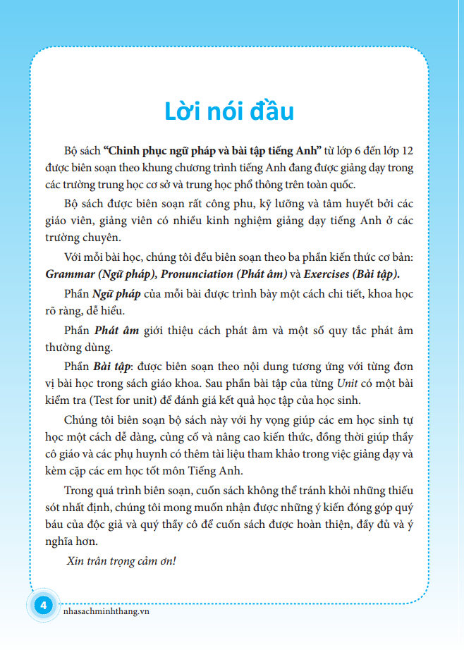 bộ the langmaster - chinh phục ngữ pháp và bài tập tiếng anh lớp 9 - tập 2 (tái bản 2021) - Ảnh 4