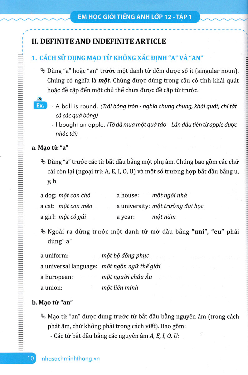 bộ the langmaster - em học giỏi tiếng anh lớp 12 - tập 1 - Ảnh 10