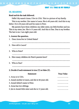 bộ the langmaster - em học giỏi tiếng anh lớp 3 - tập 2 (tái bản 2021) - Ảnh 13