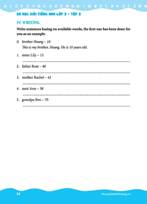 bộ the langmaster - em học giỏi tiếng anh lớp 3 - tập 2 (tái bản 2021) - Ảnh 14