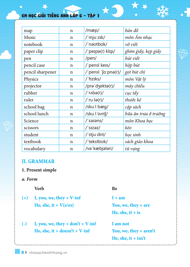 bộ the langmaster - em học giỏi tiếng anh lớp 6 - tập 1 (có đáp án) - Ảnh 6