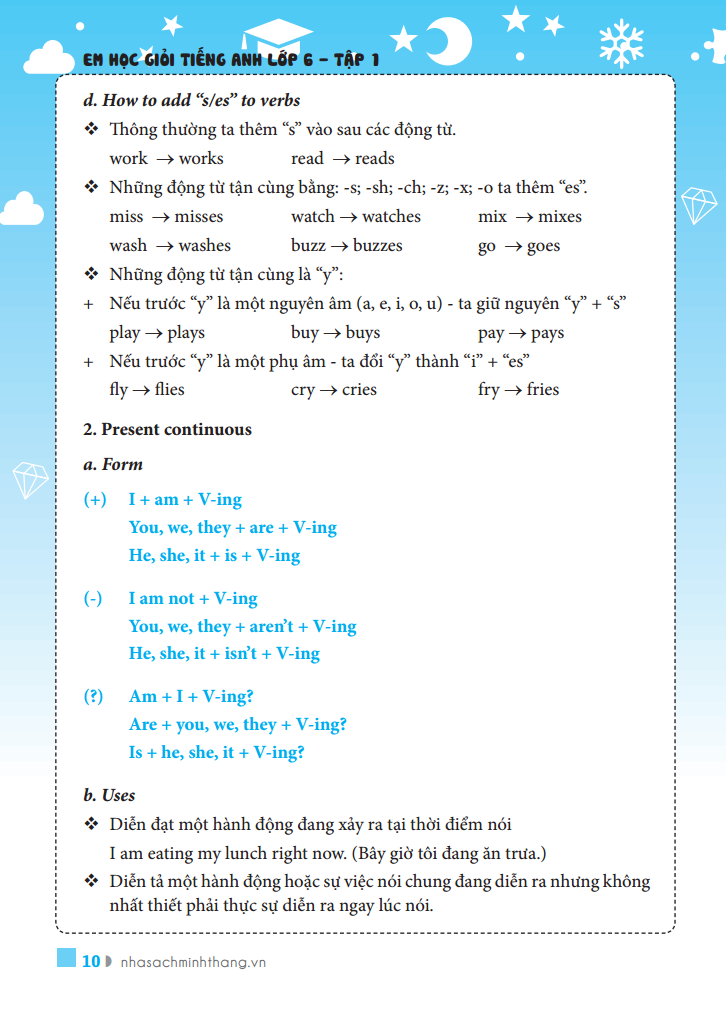 bộ the langmaster - em học giỏi tiếng anh lớp 6 - tập 1 (có đáp án) - Ảnh 8