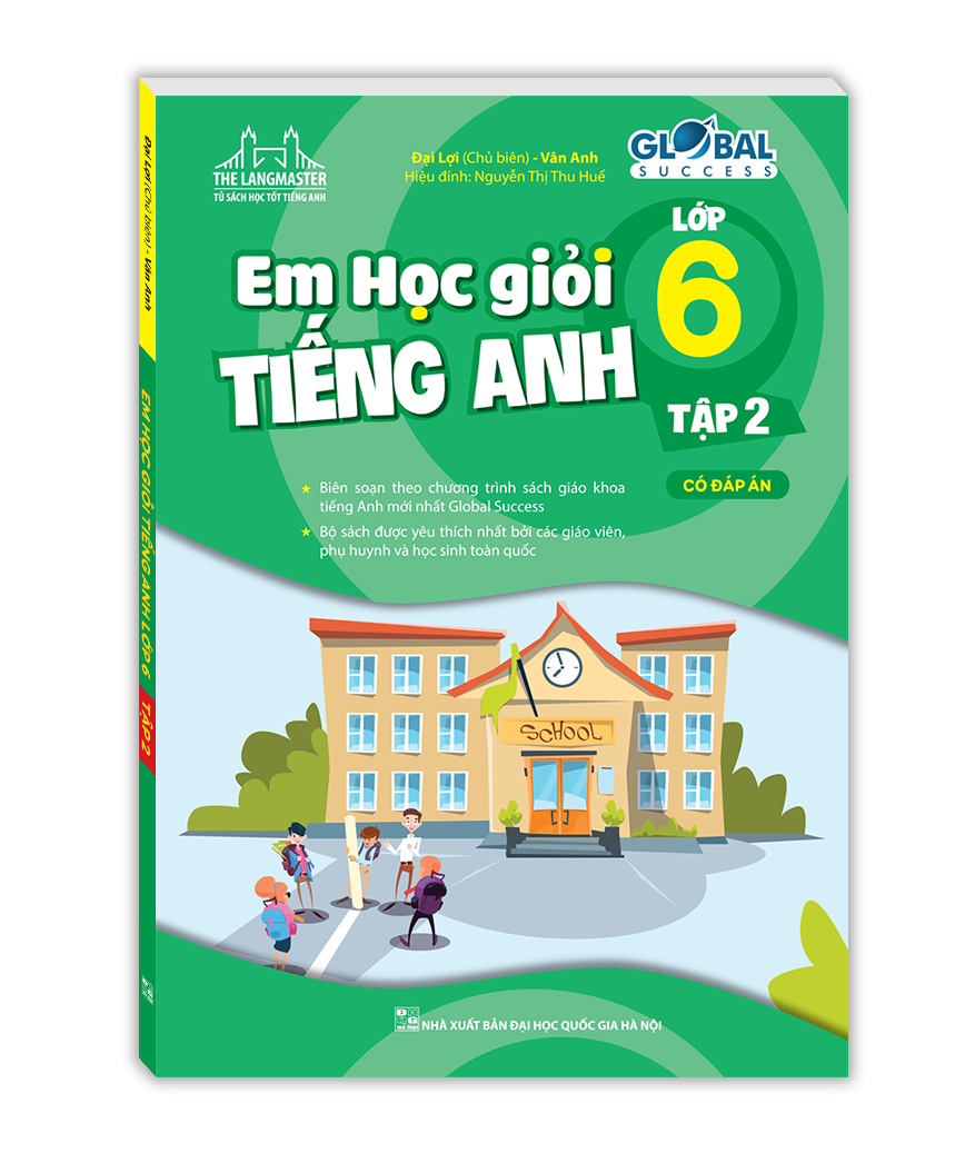 bộ the langmaster - em học giỏi tiếng anh lớp 6 - tập 2 (có đáp án) - Ảnh 2