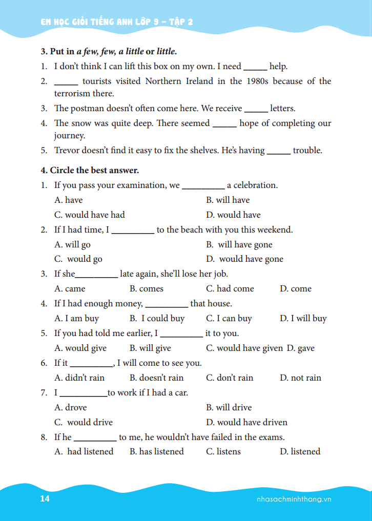 bộ the langmaster - em học giỏi tiếng anh lớp 9 - tập 2 (tái bản 2021) - Ảnh 10