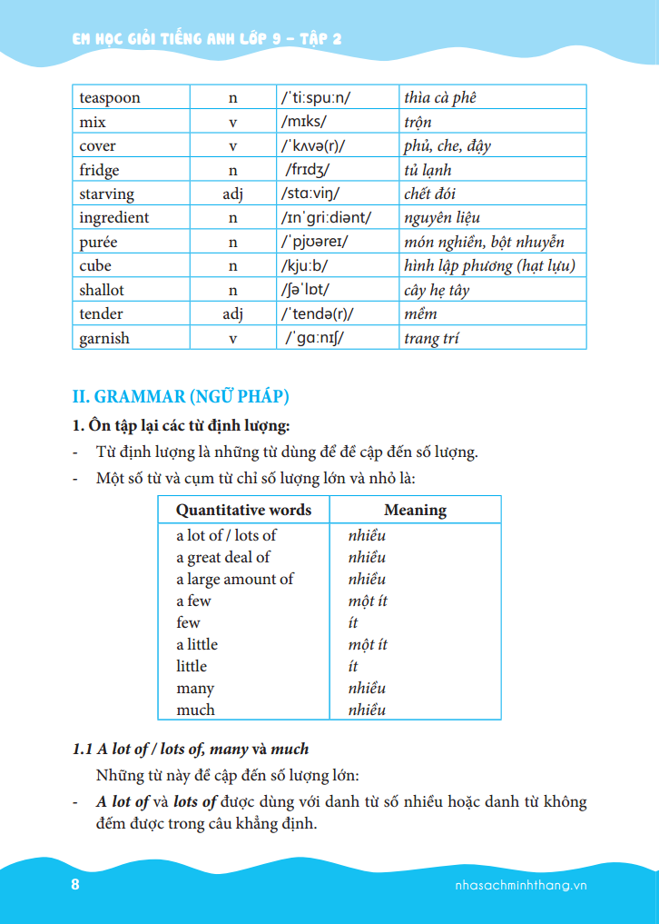 bộ the langmaster - em học giỏi tiếng anh lớp 9 - tập 2 (tái bản 2021) - Ảnh 4