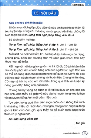 bộ the langmaster - trọng tâm ngữ pháp tiếng anh lớp 5 - tập 2 (tái bản) - Ảnh 4