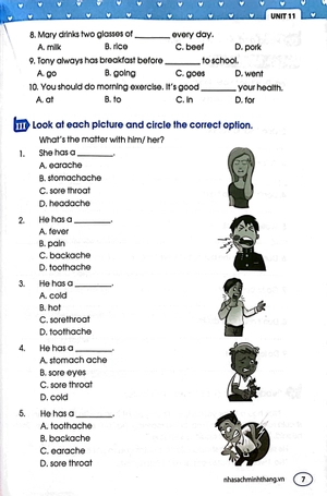 bộ the langmaster - trọng tâm ngữ pháp tiếng anh lớp 5 - tập 2 (tái bản) - Ảnh 6