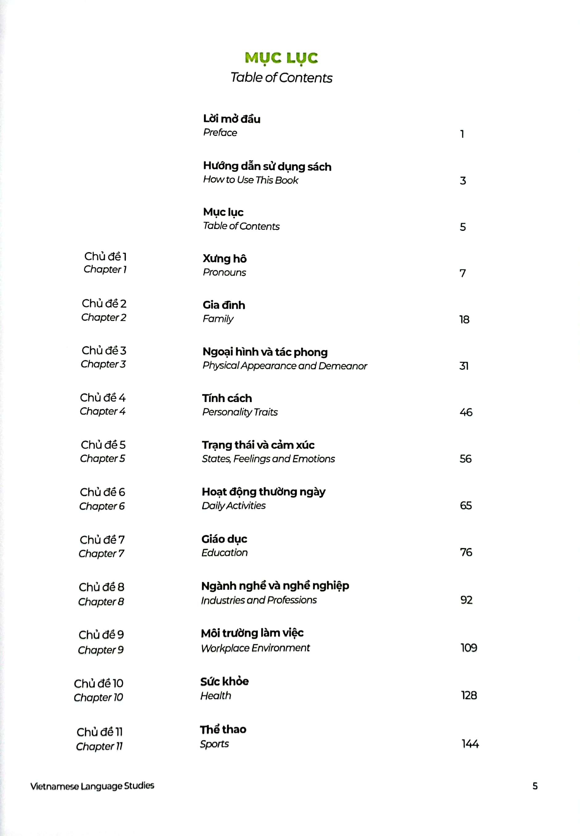 Bộ The Matic Vietnamese & English Vocabulary 1 - Ảnh 3
