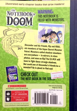 bộ the notebook of doom: number 3: attack of the shadow smashers - Ảnh 10