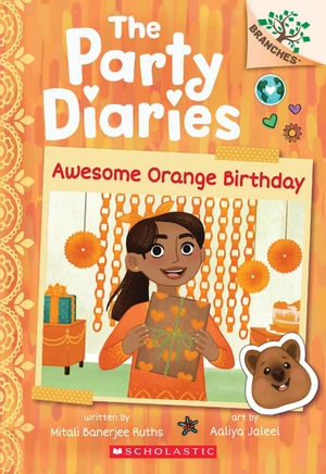 bộ the party diaries 1 - awesome orange birthday (a branches book) - Ảnh 2