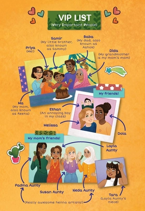 bộ the party diaries 2 - starry henna night (a branches book) - Ảnh 6