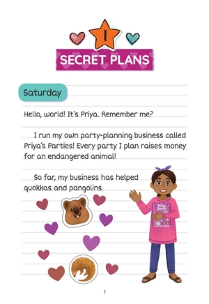 bộ the party diaries 3 - top secret anniversary (a branches book) - Ảnh 7